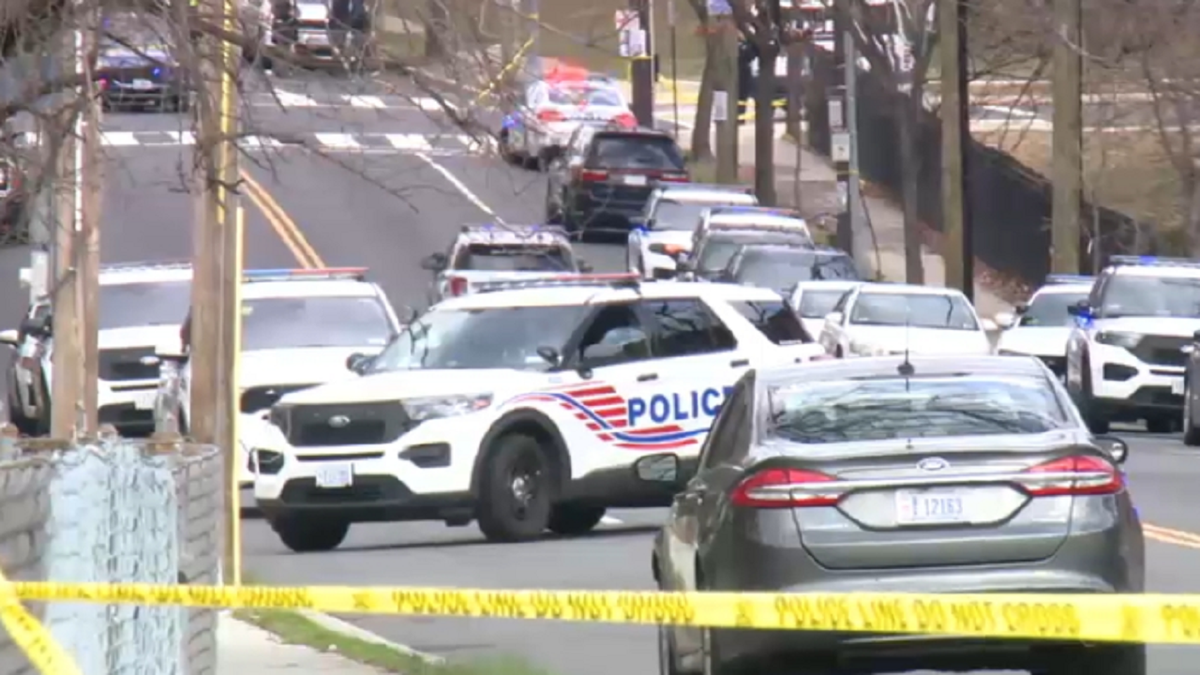 Police responded to the DC shooting