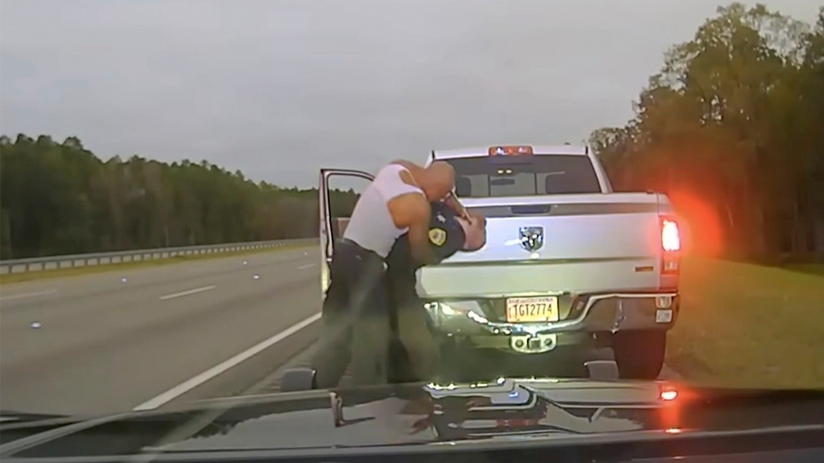 Police dashcam video shows Cure, officer altercation during traffic stop 