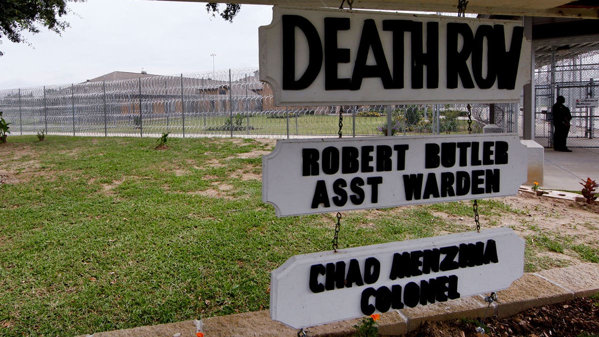 Death row sign