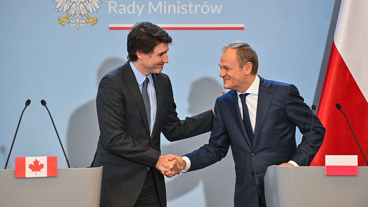 Donald Tusk y Justin Trudeau