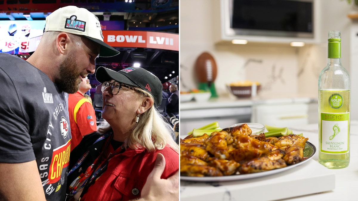 Donna and Travis Kelce wings recipe