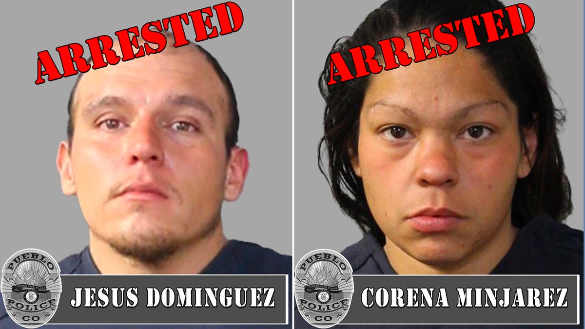 Corena Rose Minjarez was taken into custody on Thursday and Jesus Dominguez was taken into custody on Saturday as suspects of interest in double homicide. 