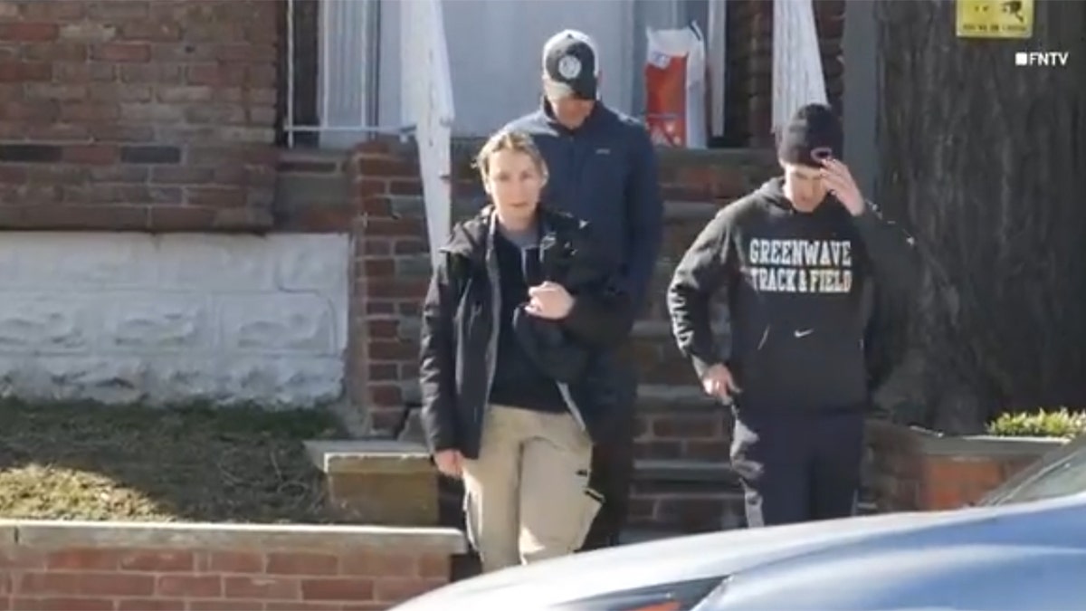 FBI agents at Winnie Greco's home