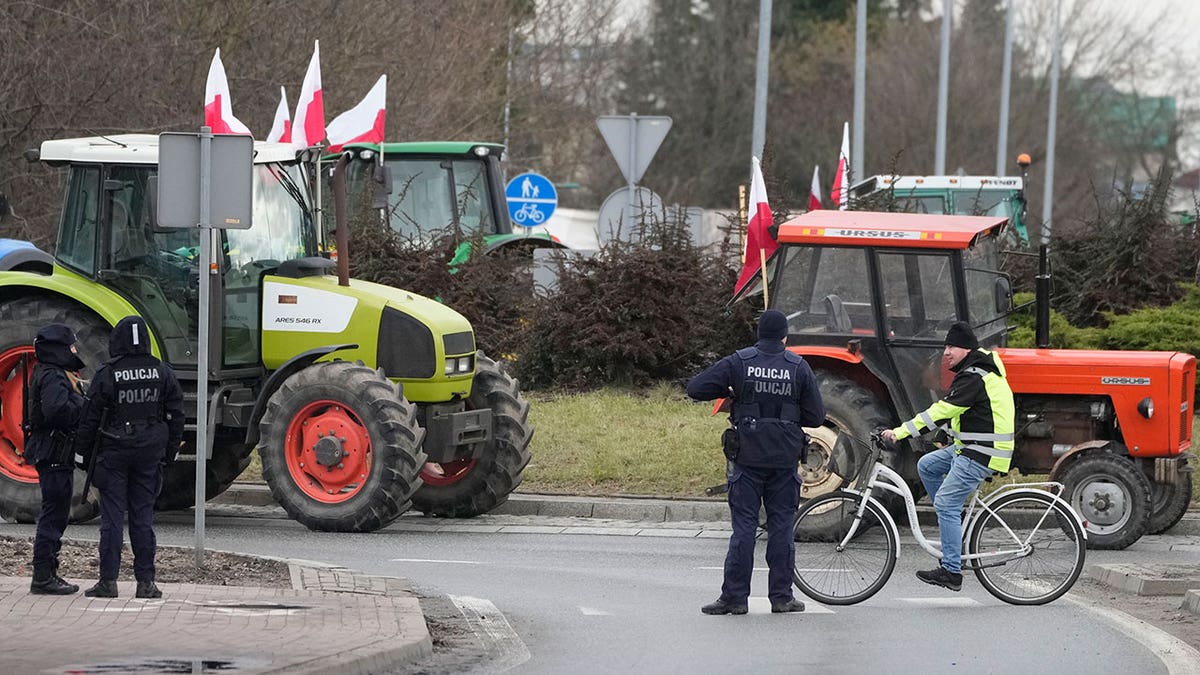 Farmers protest