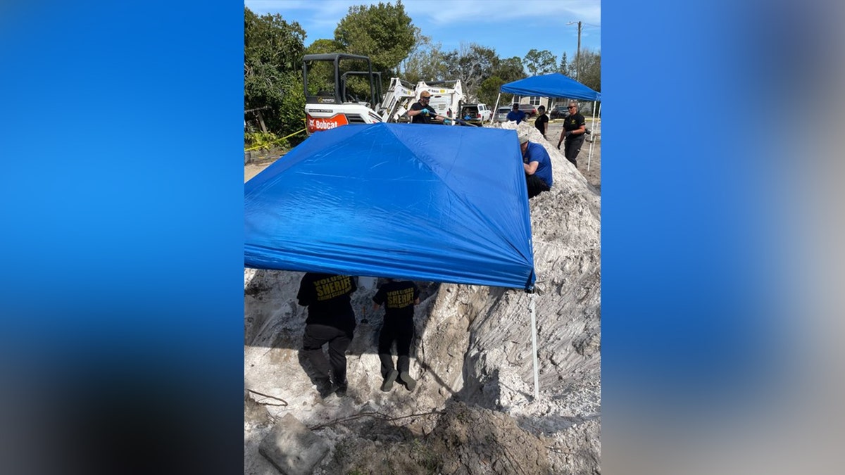 Ormond Beach, Florida excavation site