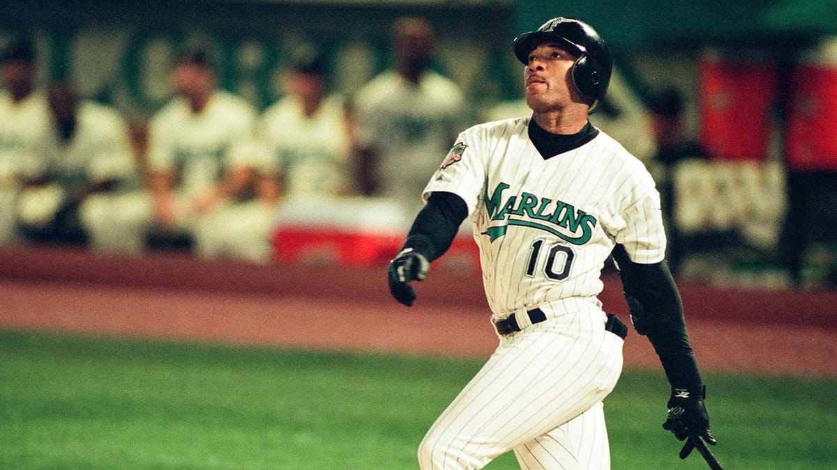 Gary Sheffield with Marlins