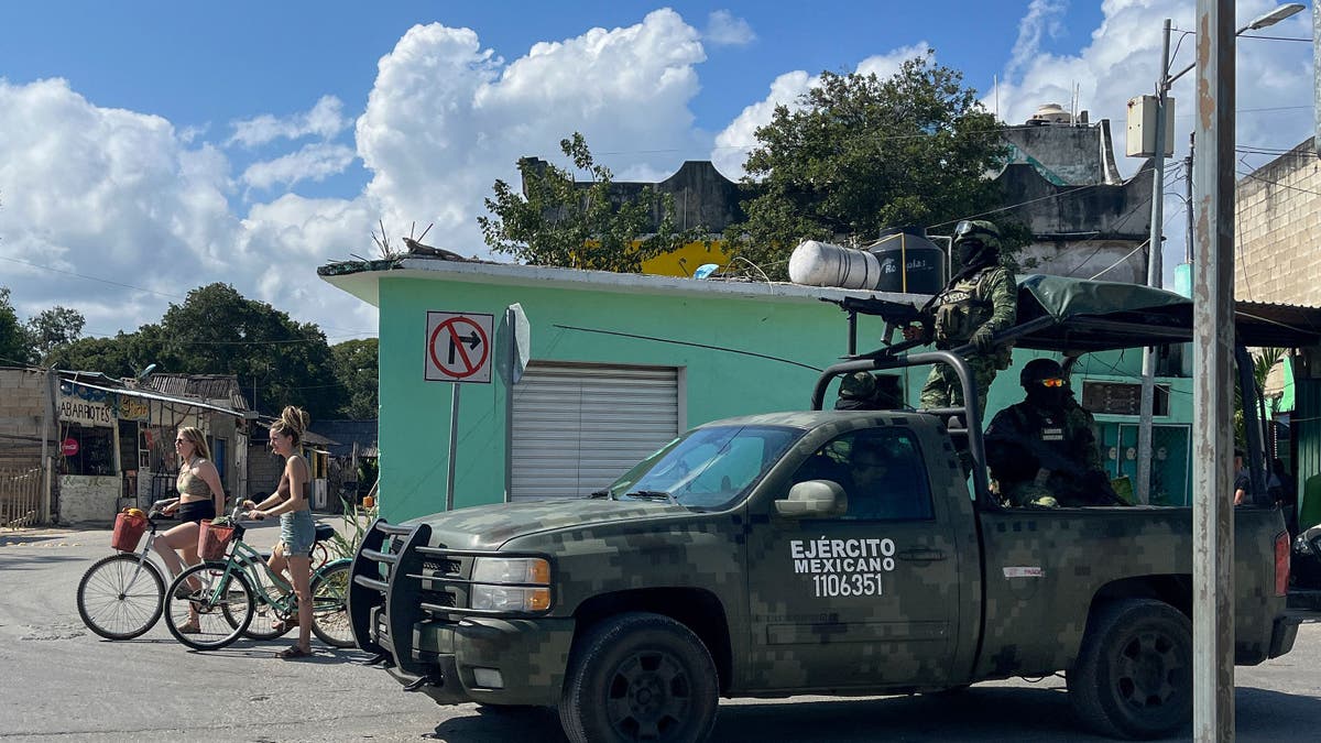 Mexican military Tulum