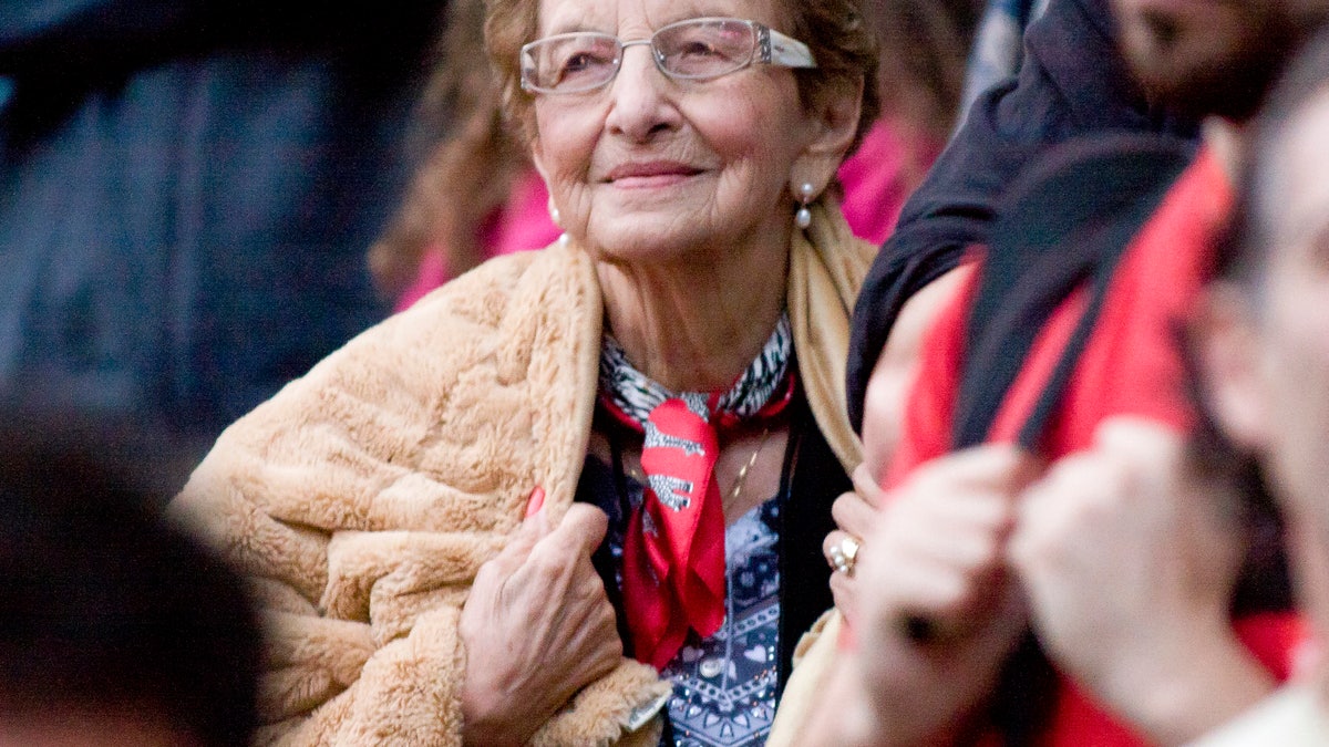 bruce springsteens mother adele attends one of his concerts