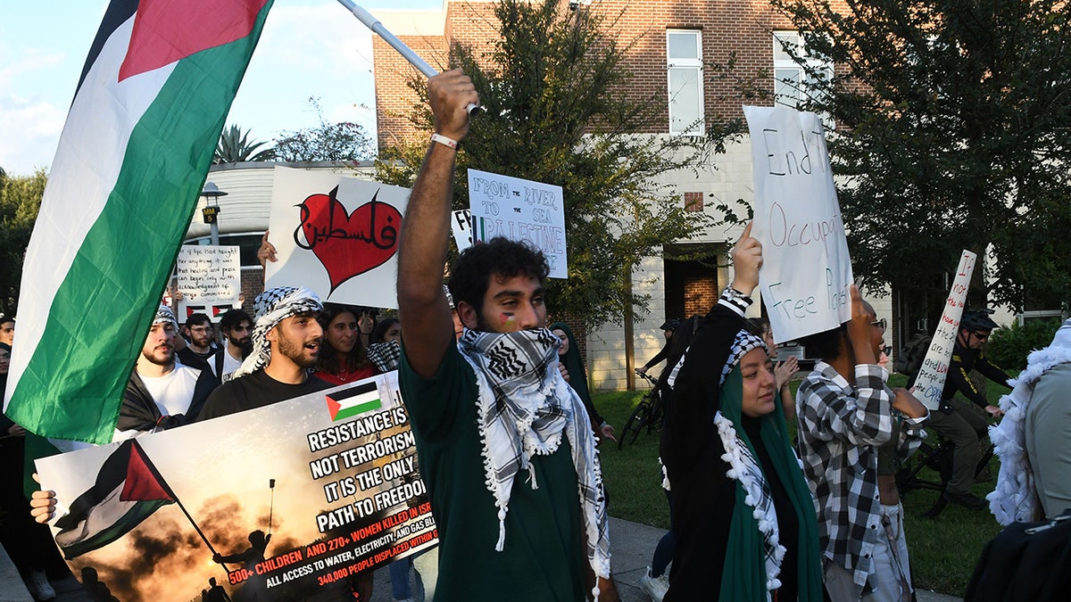 Florida campus Palestine protest