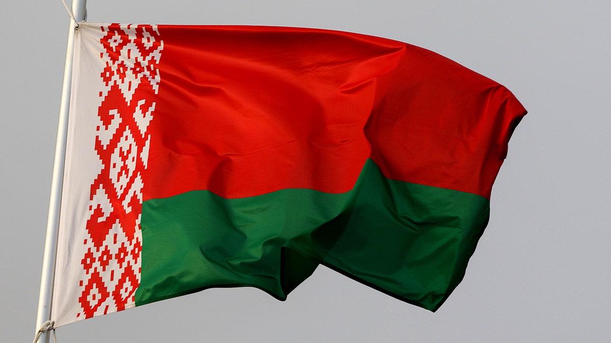 The nationalist emblem of nan Republic of Belarus