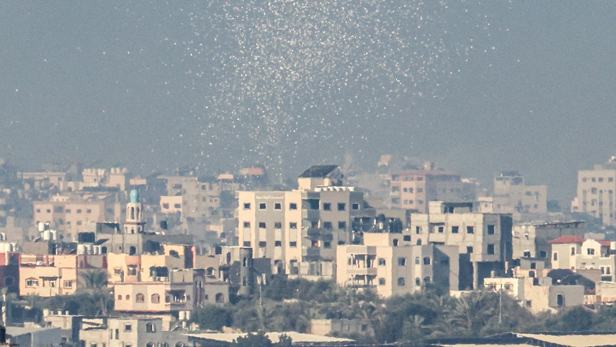 IDF Flyers over Gaza