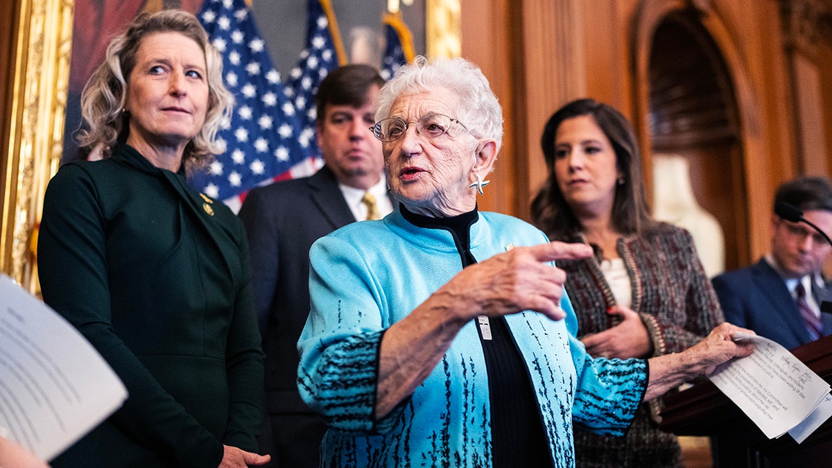 Rep. Foxx speaks on Capitol Hill