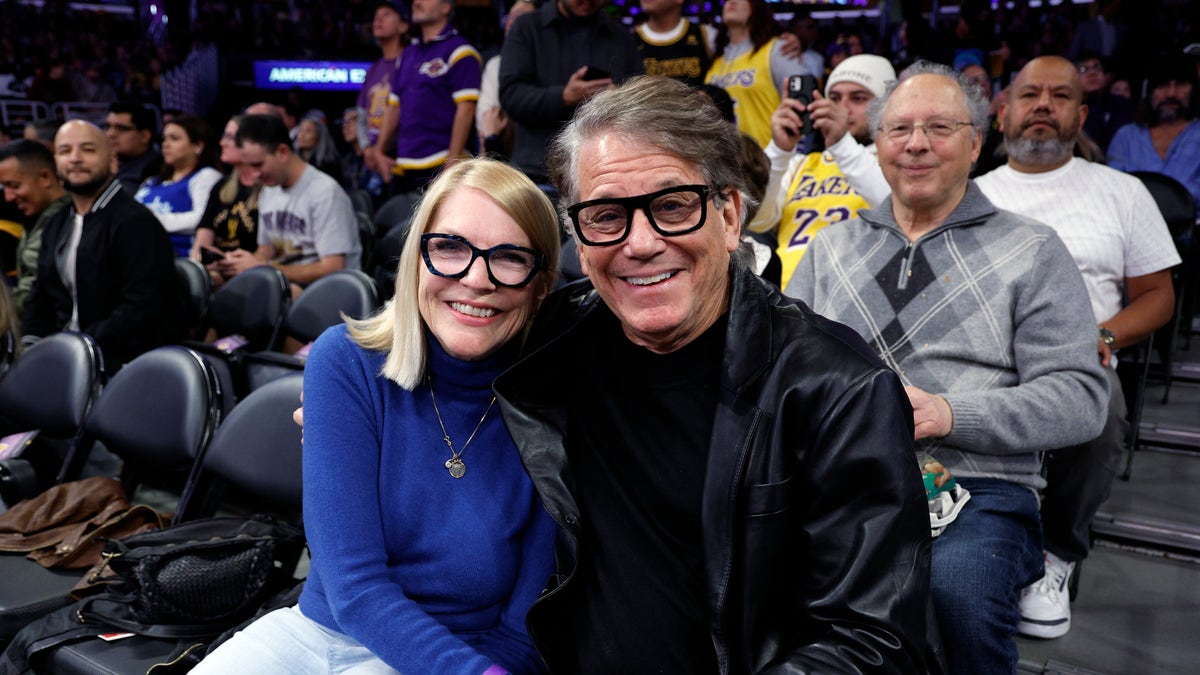 anson williams smiling with wife sharon