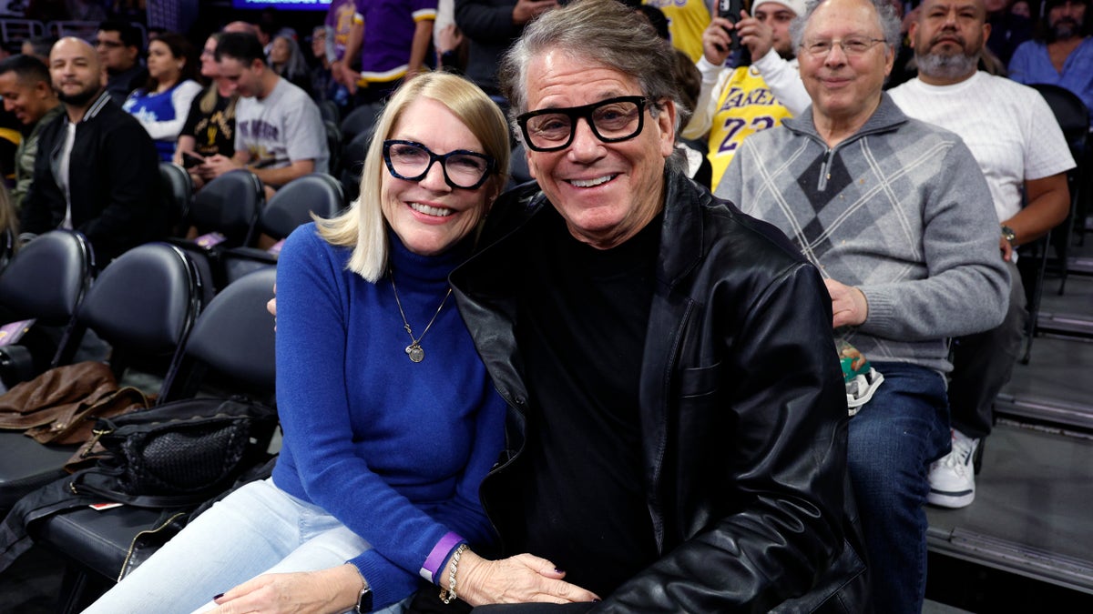 anson williams smiling with wife sharon