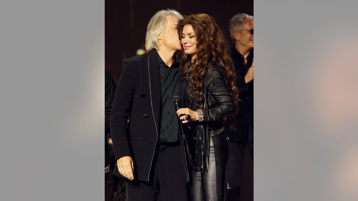 Jon Bon Jovi and Shania Twain