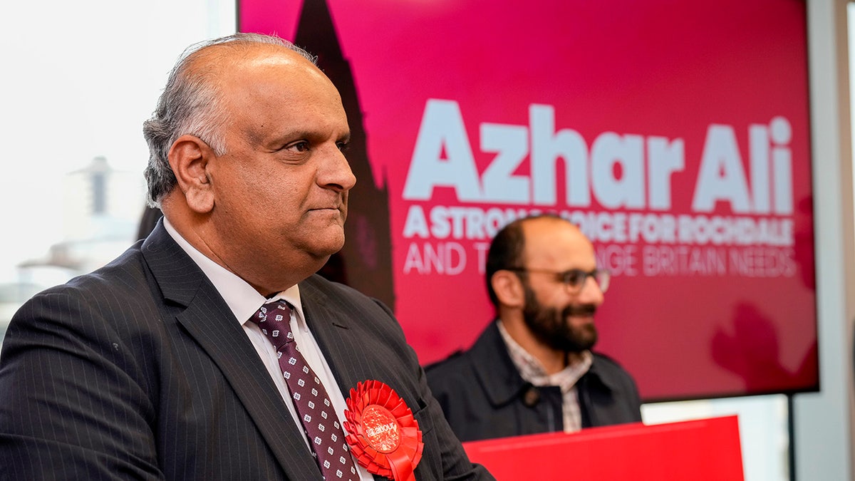 Azhar Ali talks to potential voters