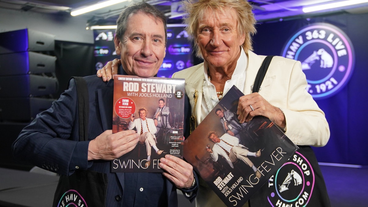 rod stewart and jools holland