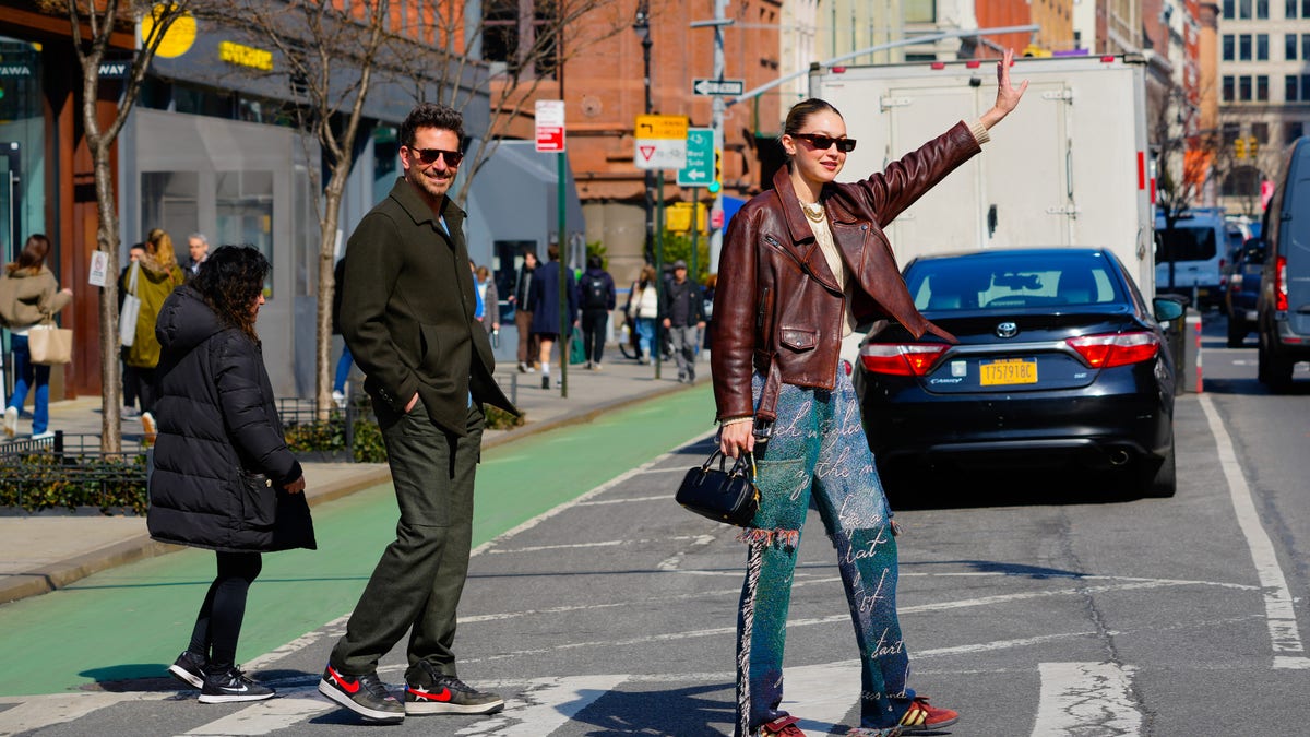 Gigi Hadid and Bradley Cooper