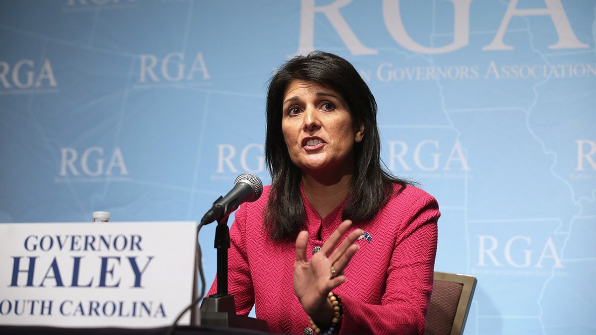 Haley meets with Obama White House