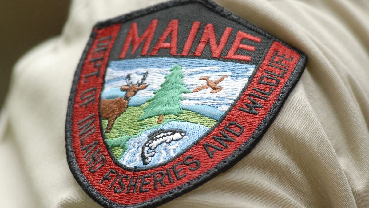 Close-up of Maine Department of Inland Fisheries & Wildlife patch