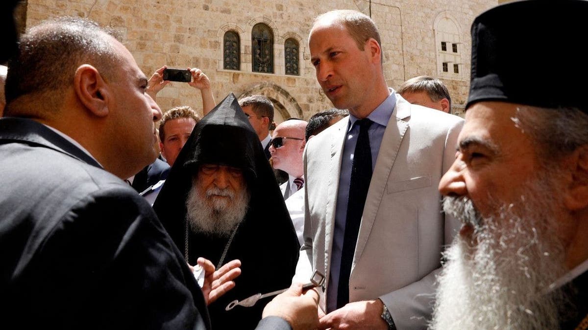 Prince William Israel Gaza Palestine
