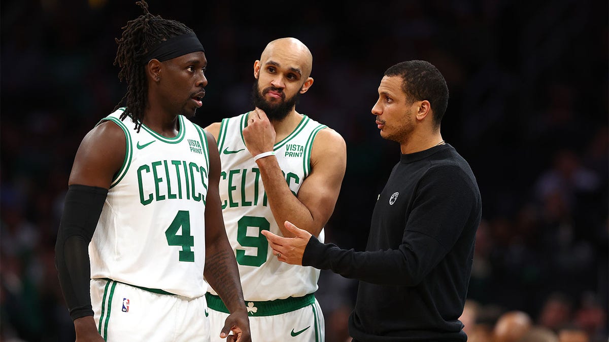 Celtics Coach Joe Mazzulla Explains Attempt To Block Suns Player's Shot ...