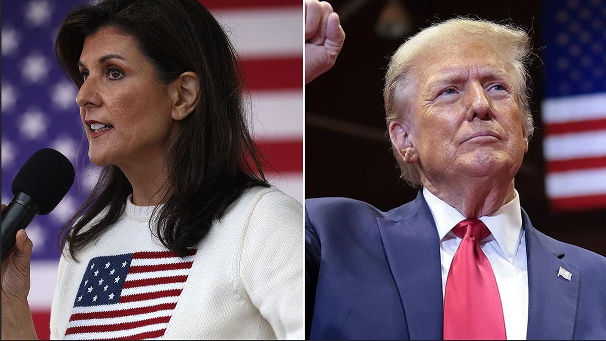 A split of Haley and Trump