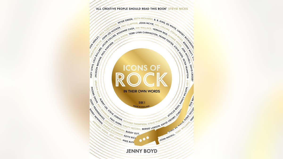 Book cover for Icons of Rock