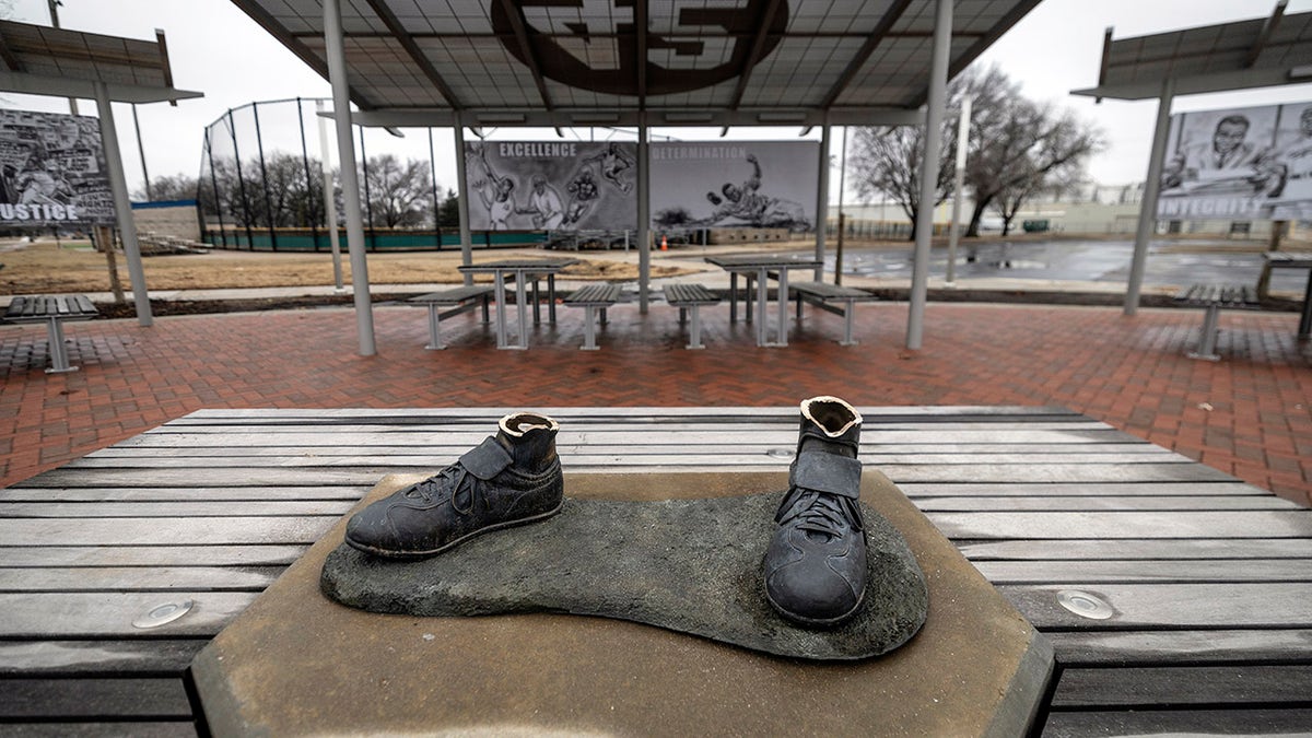 Location of the Jackie Robinson statue in Kansas