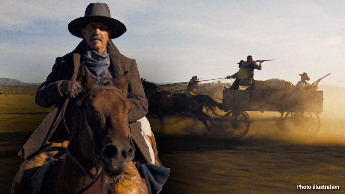 Kevin Costner rides a equine successful Horizon movie trailer