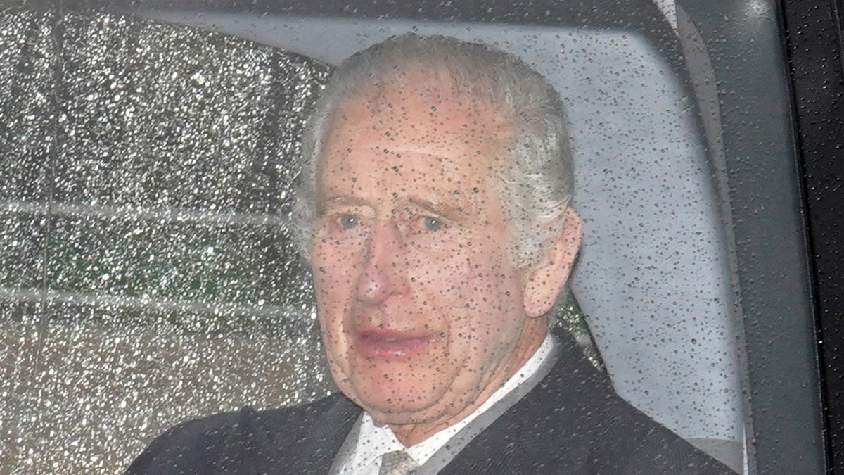 King Charles Returns To London With Queen Camilla Expected To Continue   King Charles In Car 