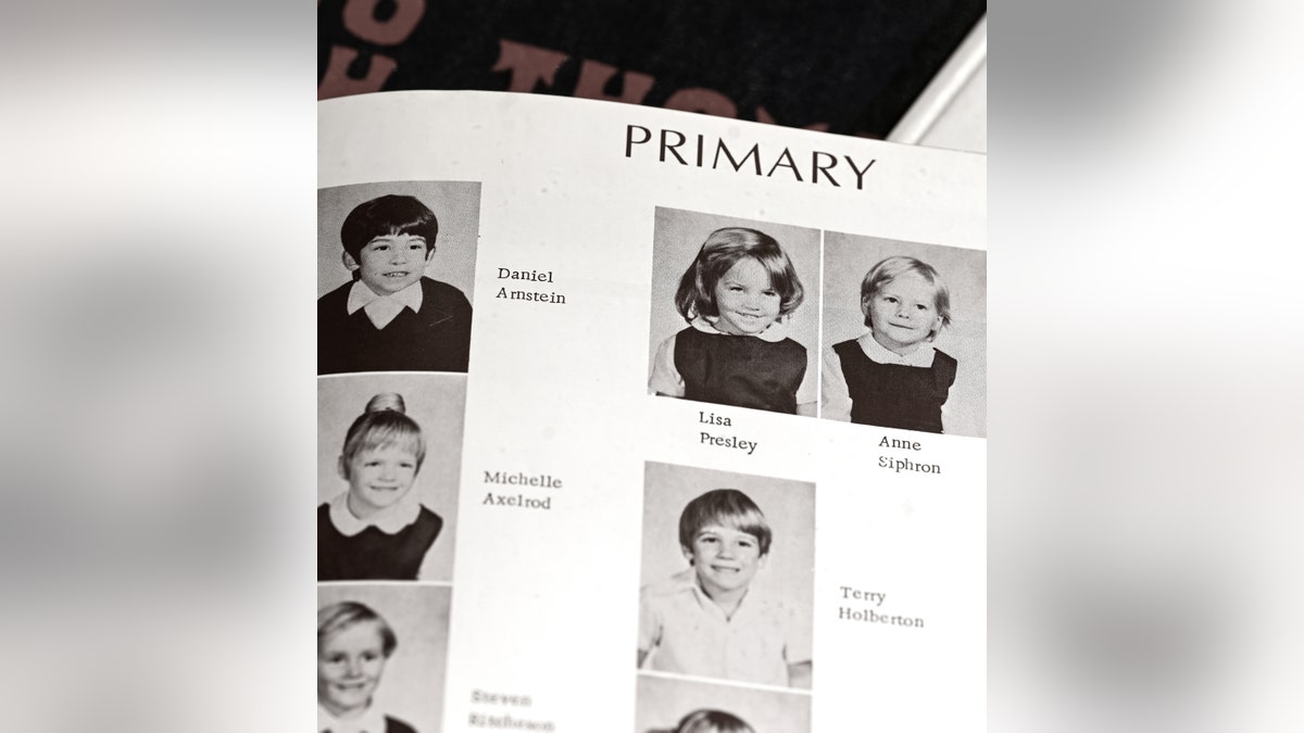 Old yearbook photos of Lisa Marie Presley