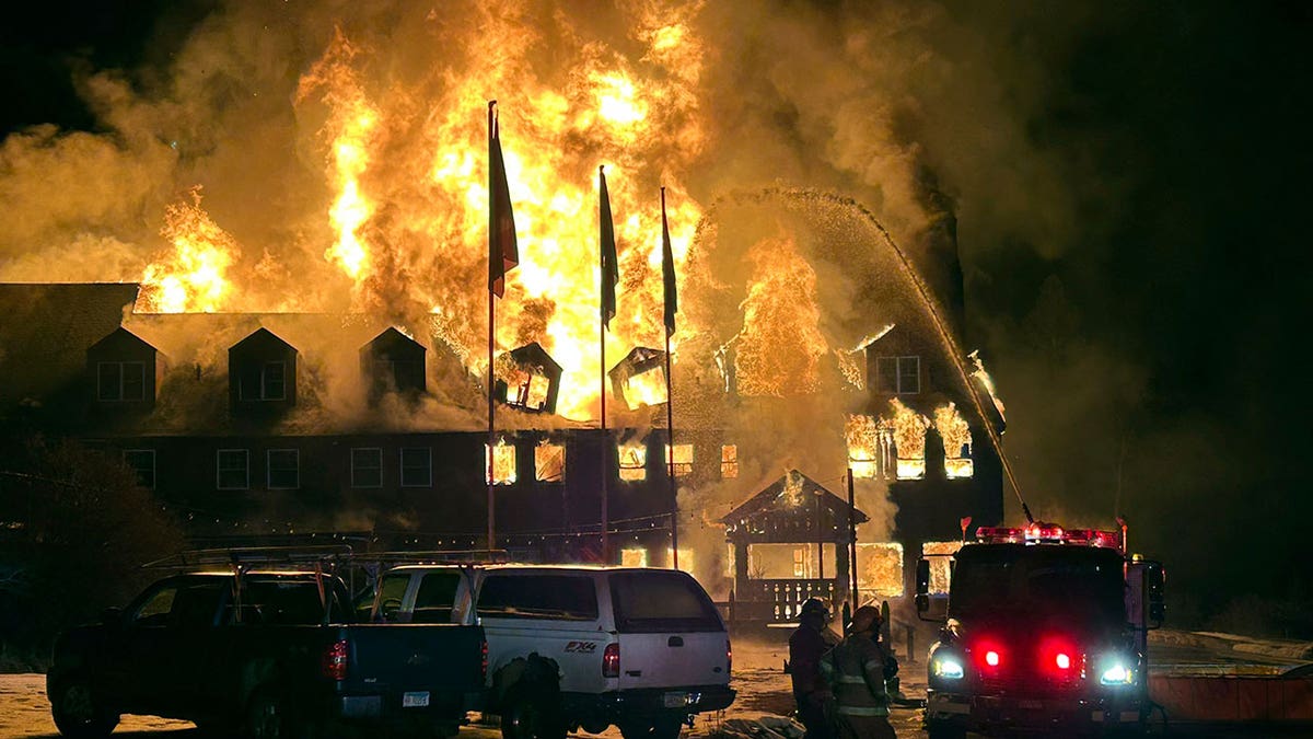 Lodge fire