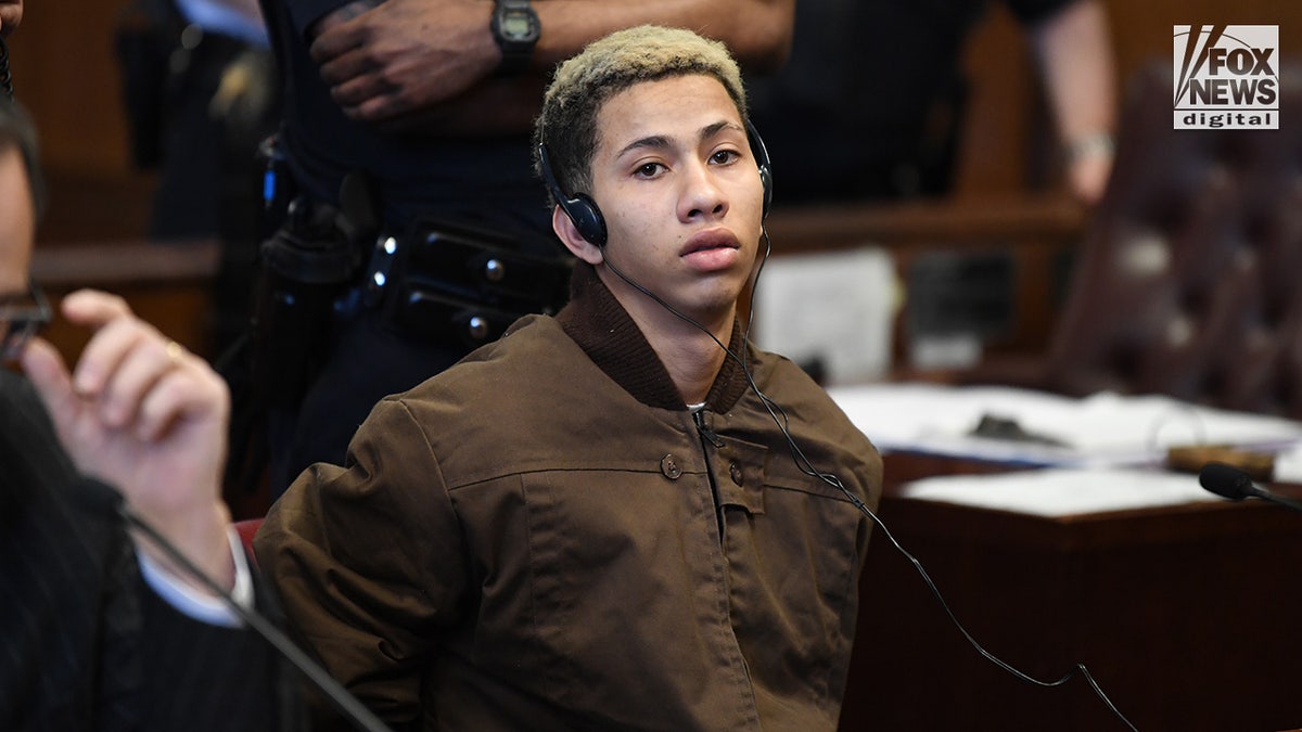 Darwin Andres Gomez-Izquiel appears in court at the Manhattan Criminal Courthouse