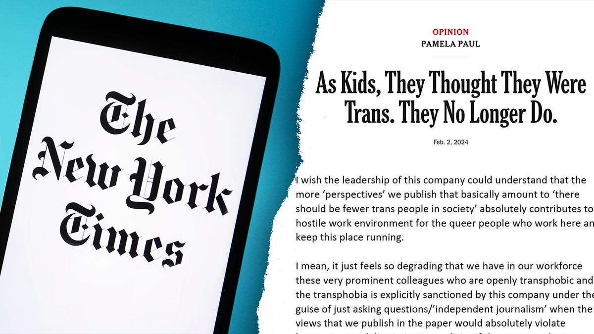 Infighting at the New York Times continues over coverage of transgender issues