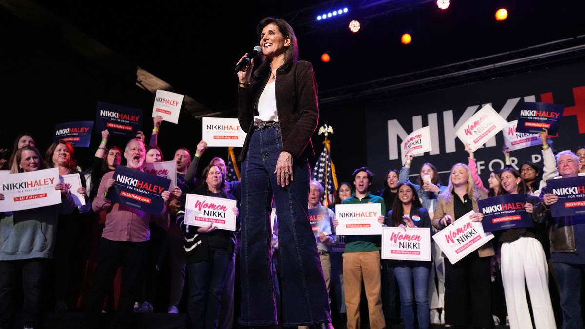 Nikki Haley campaigns in the Super Tuesday state of Texas 