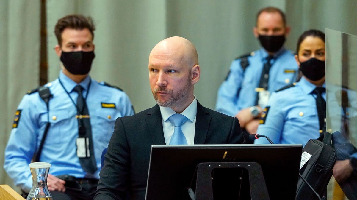Norwegian mass murderer Anders Behring Breivik