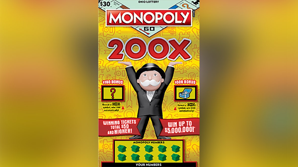 Ohio Lotter Monopoly Game