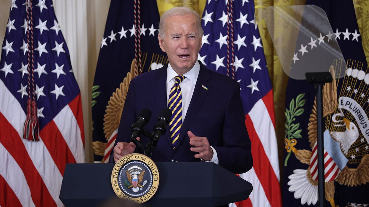 Biden speaks at White House