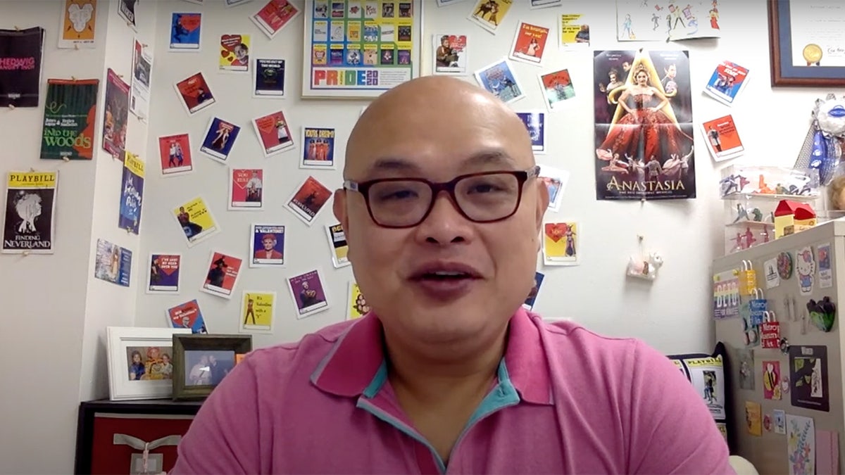 Rachmad Tjachyadi in pink collared shirt