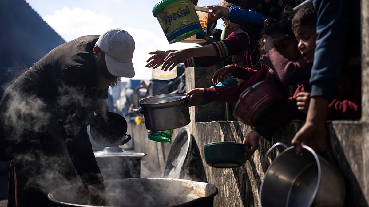 Free meals in Rafah