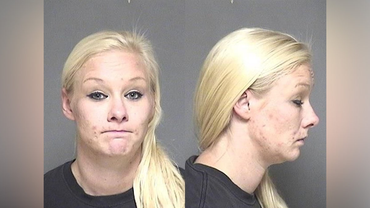 A mugshot of Sarah Beth Peterson in 2016.