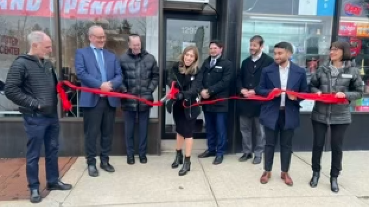 Ribbon cutting ceremony in NY