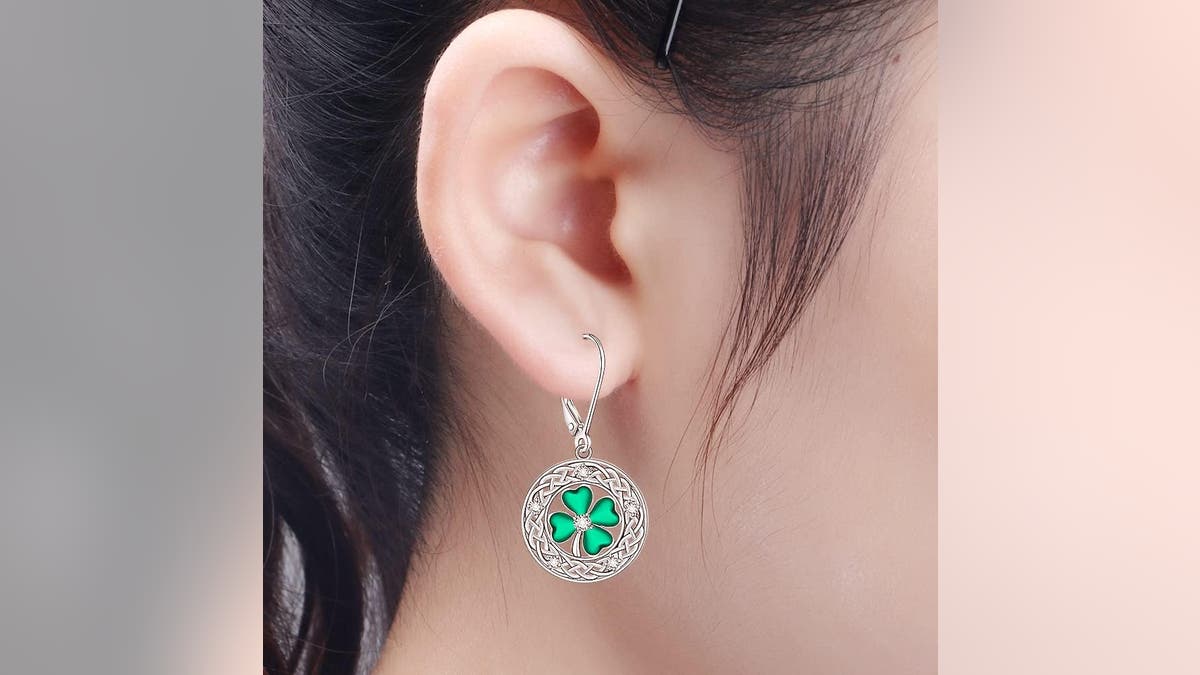 These beautiful earrings are an easy way to update your look.