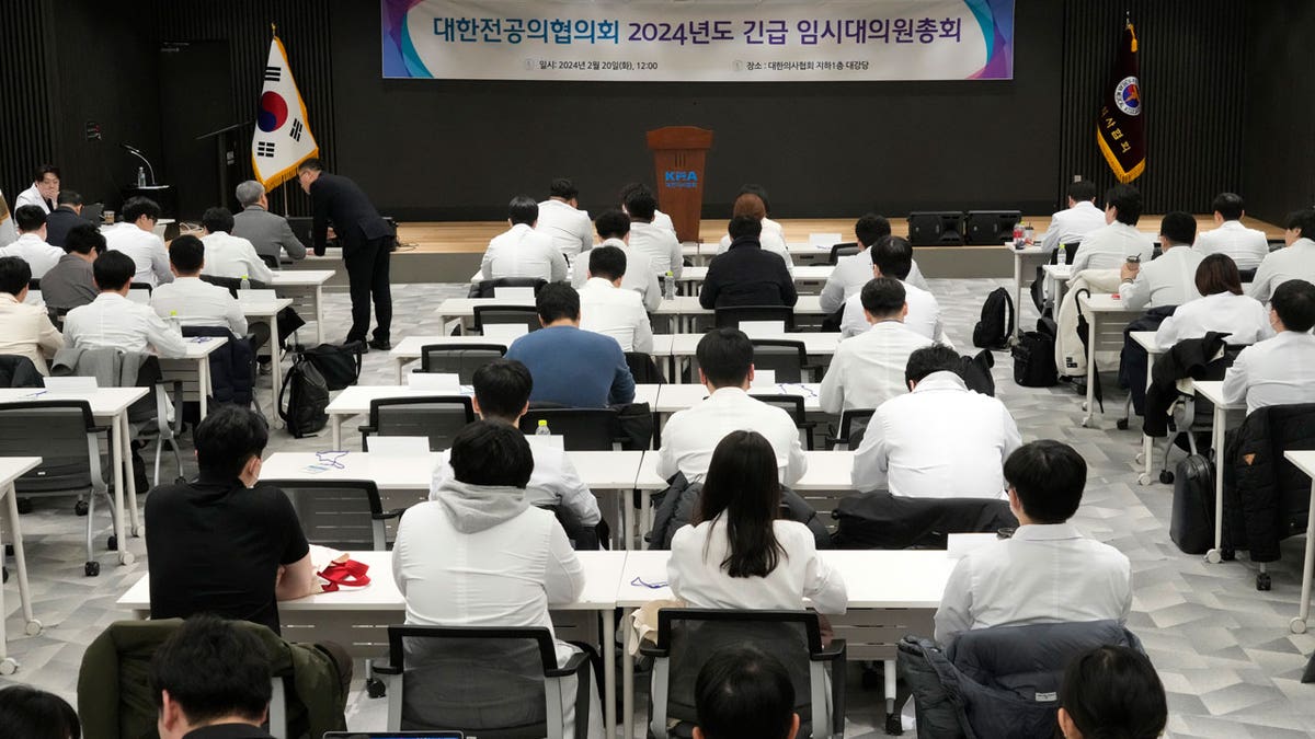 South Korea trainee doctors