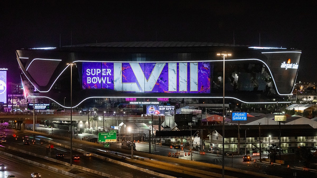 Super Bowl site in Las Vegas