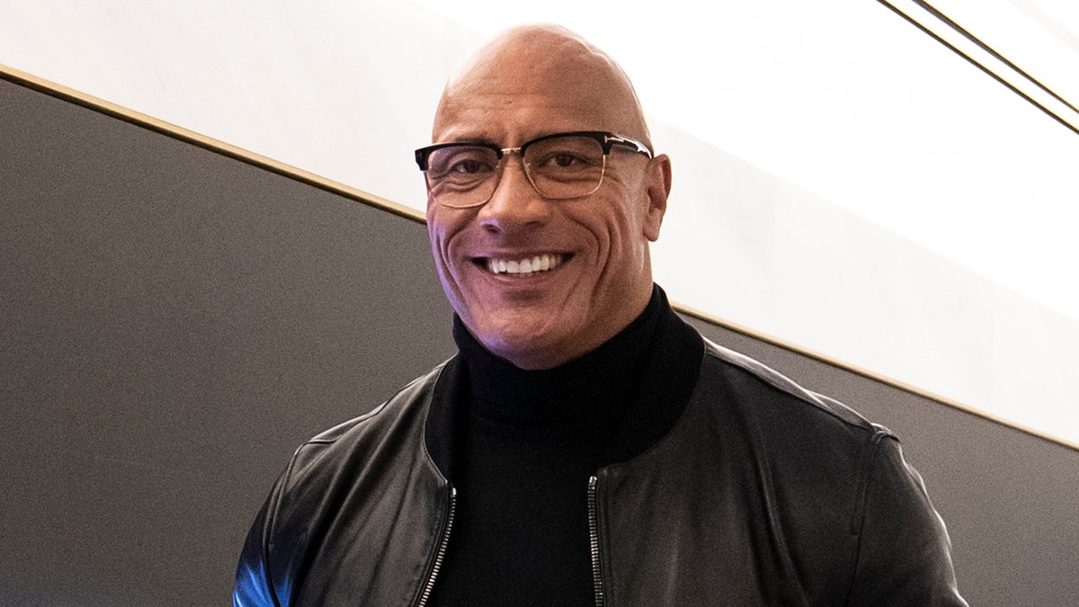 Dwayne Johnson in January 2024