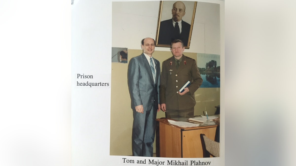 Tom Ruhkala and Major Plahnov