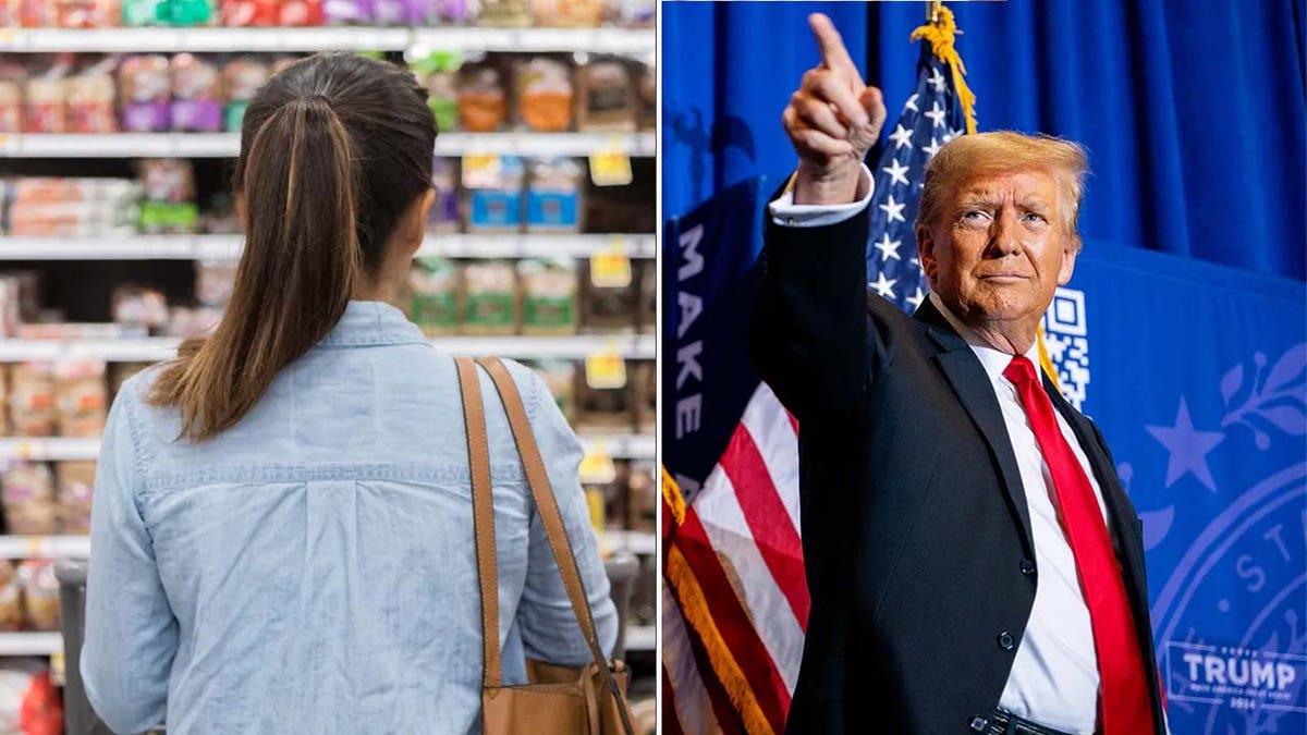 Donald Trump and Grocery Store