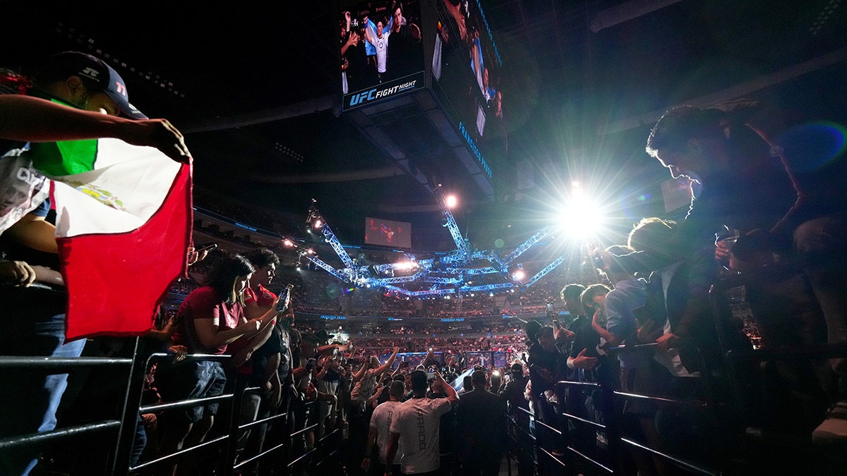 General view of UFC event in Mexico City
